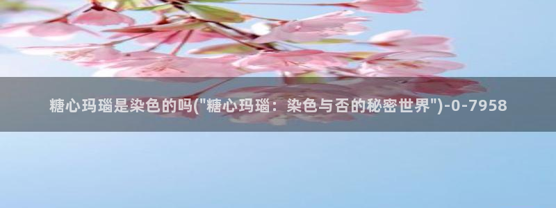 糖心vlog有哪些人